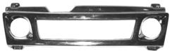 Решетка радиатора, тюнинг "ТМС-2" (под ПТФ-туманки, с сеткой) ВАЗ 2108, 2109, 21099 (2017) для Samara 2108, 2109 (ВАЗ 2108, 2109), Тюнинг
